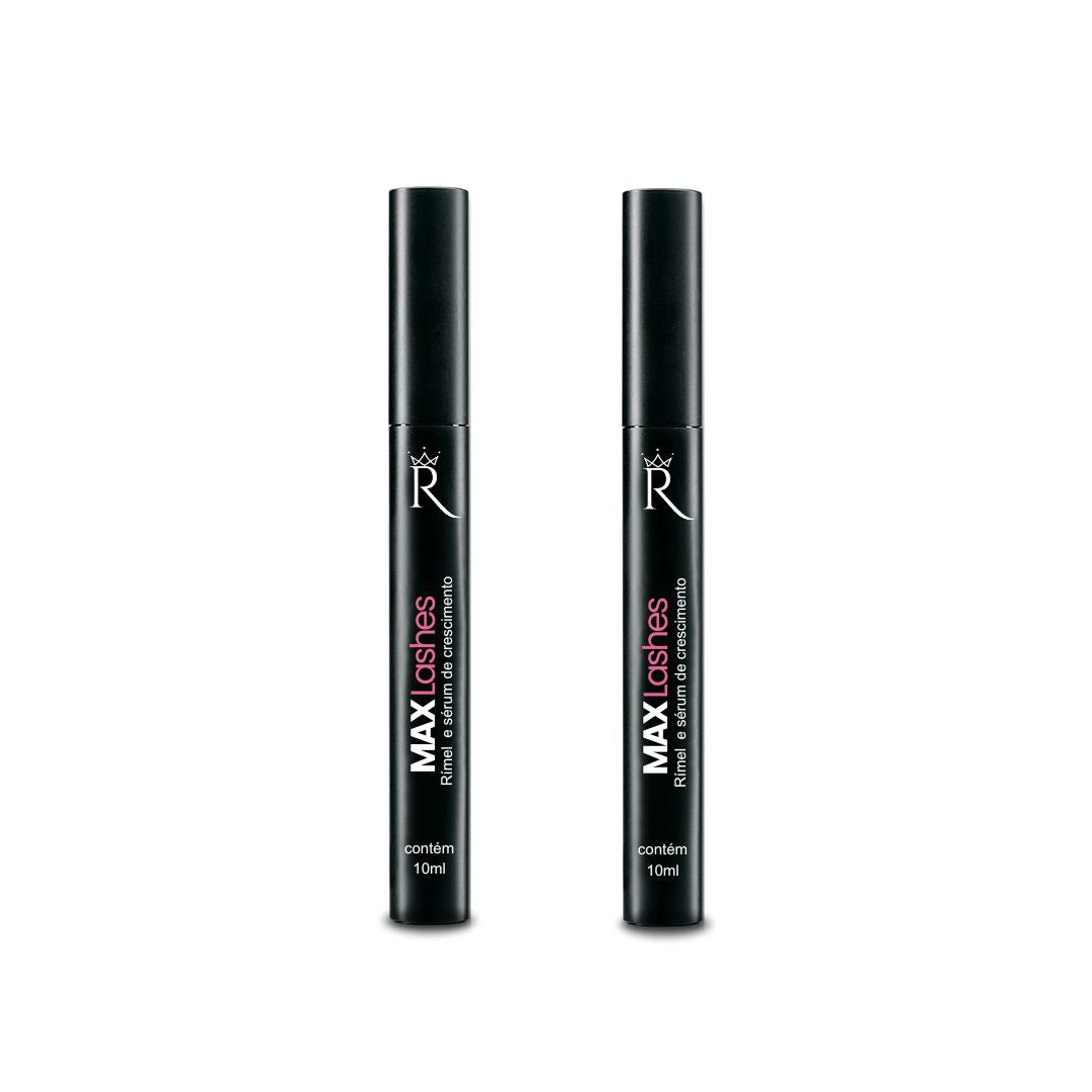 Max Lashes Rímel - 2 em 1 com sérum de crescimento