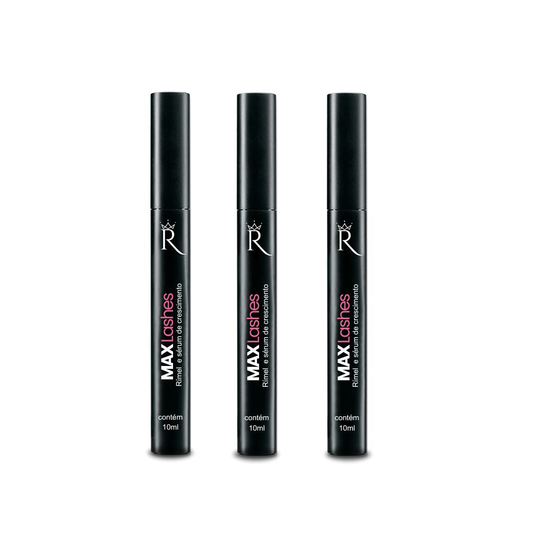 Max Lashes Rímel - 2 em 1 com sérum de crescimento