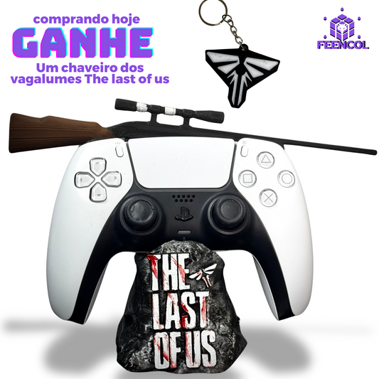 Suporte Para Controle Ps5/ Ps4 e Xbox The Last Of Us de luxo  pintado a mão +CHAVEIRO DE BRINDE Pronta Entrega